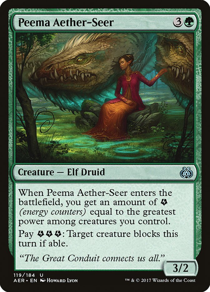 Peema Aether-Seer [Aether Revolt] | Magic Magpie