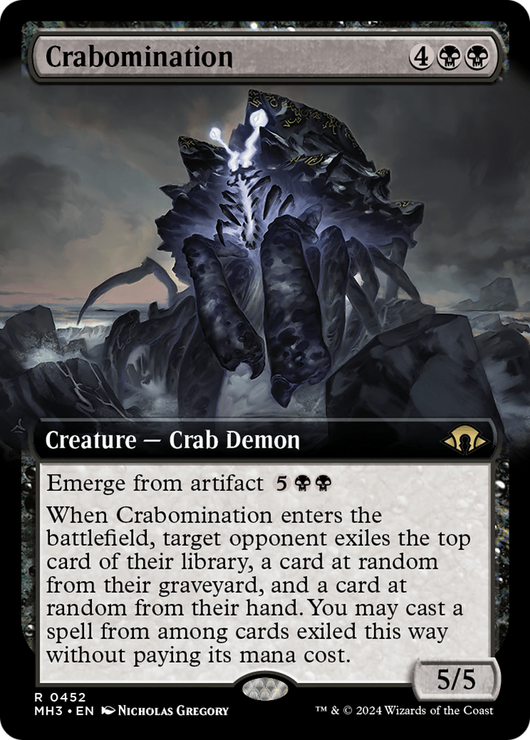 Crabomination (Extended Art) [Modern Horizons 3] | Magic Magpie