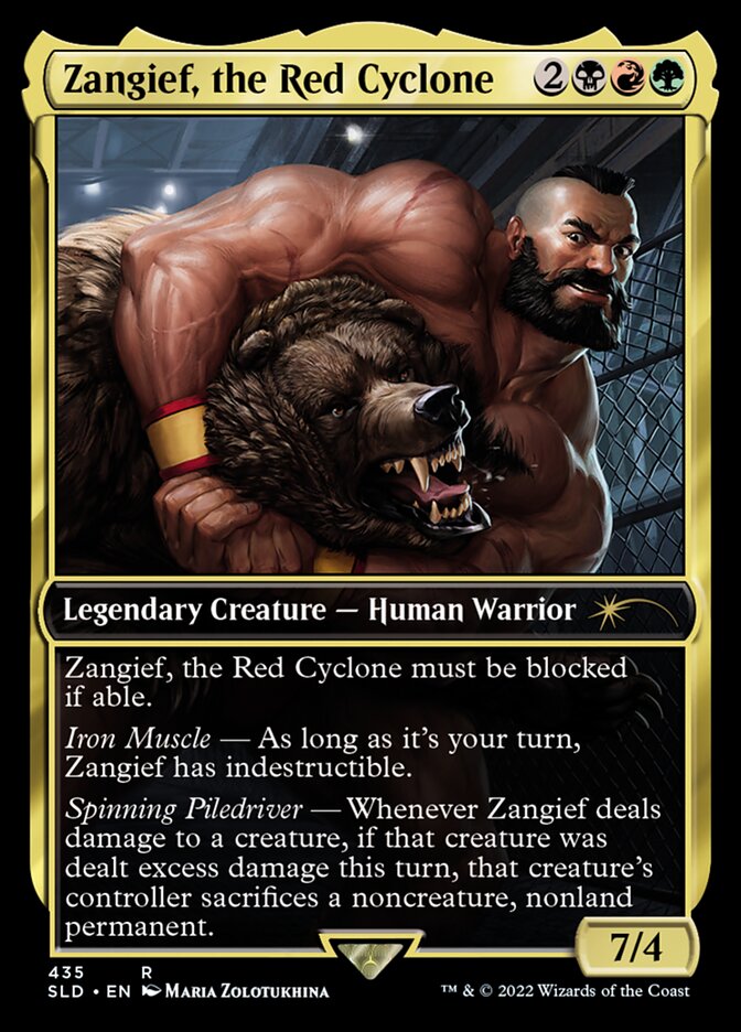 Zangief, the Red Cyclone [Secret Lair Drop Series] | Magic Magpie