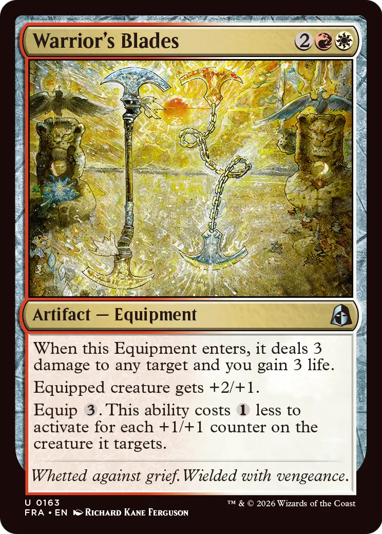 Warrior's Blades [Reality Fracture] | Magic Magpie