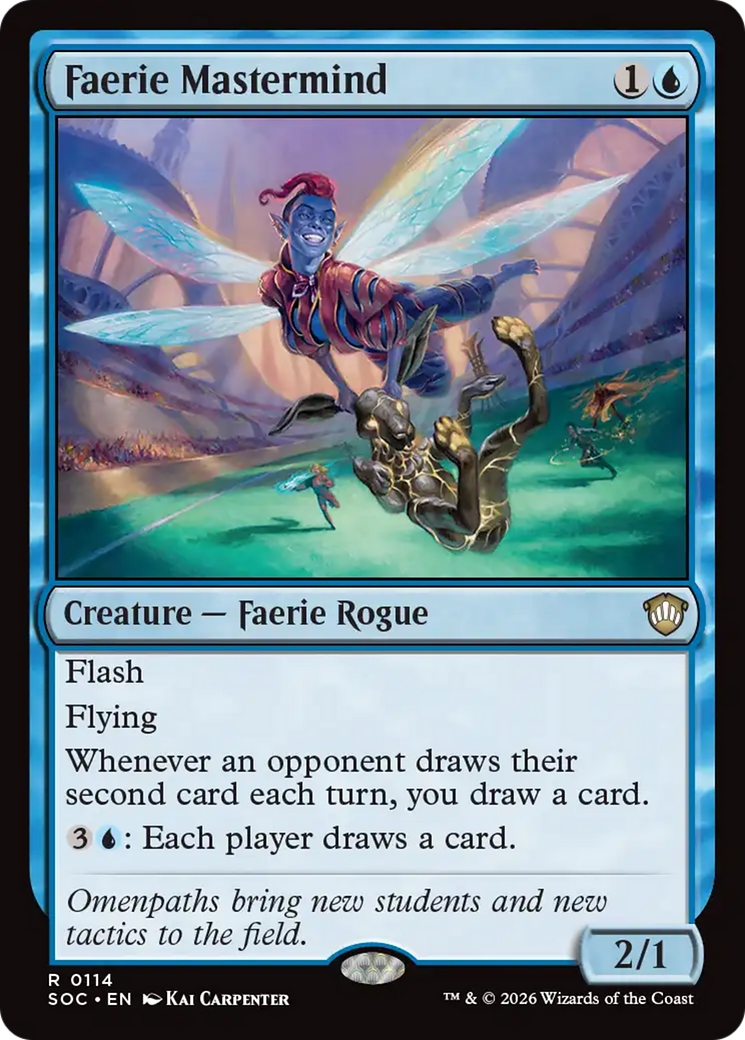 Faerie Mastermind [Secrets of Strixhaven Commander] | Magic Magpie