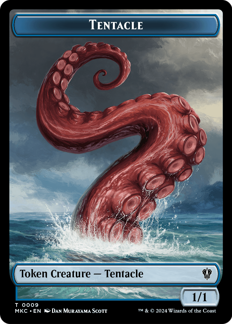 Tentacle // Copy Double-Sided Token [The List] | Magic Magpie