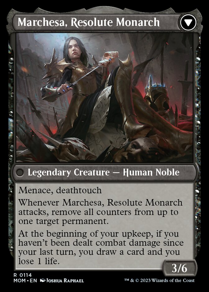 Invasion of Fiora // Marchesa, Resolute Monarch [March of the Machine] | Magic Magpie