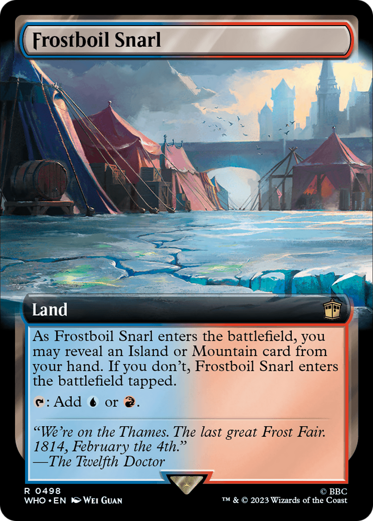 Frostboil Snarl (Extended Art) [Doctor Who] | Magic Magpie