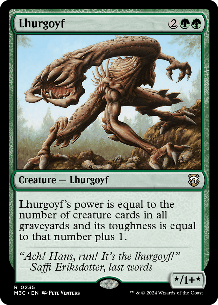 Lhurgoyf [Modern Horizons 3 Commander] | Magic Magpie