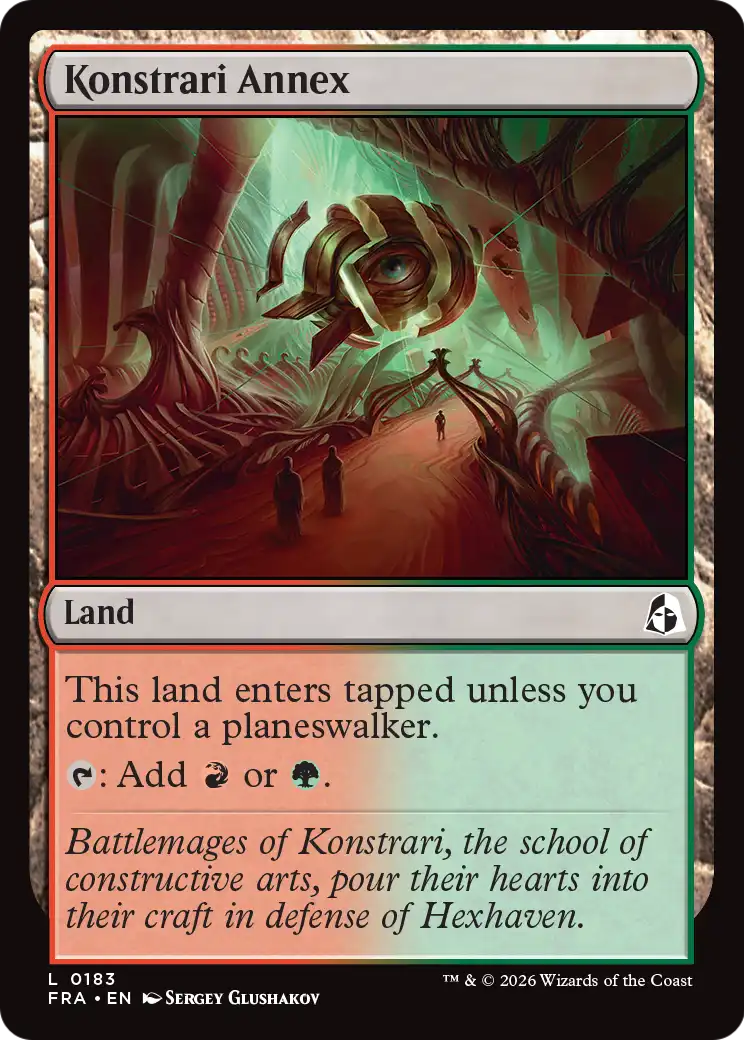 Konstrari Annex [Reality Fracture] | Magic Magpie