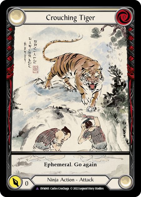 Crouching Tiger (Marvel) [DYN065] (Dynasty)  Cold Foil | Magic Magpie