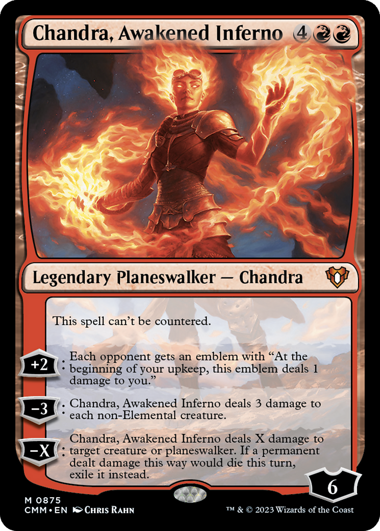 Chandra, Awakened Inferno [Commander Masters] | Magic Magpie