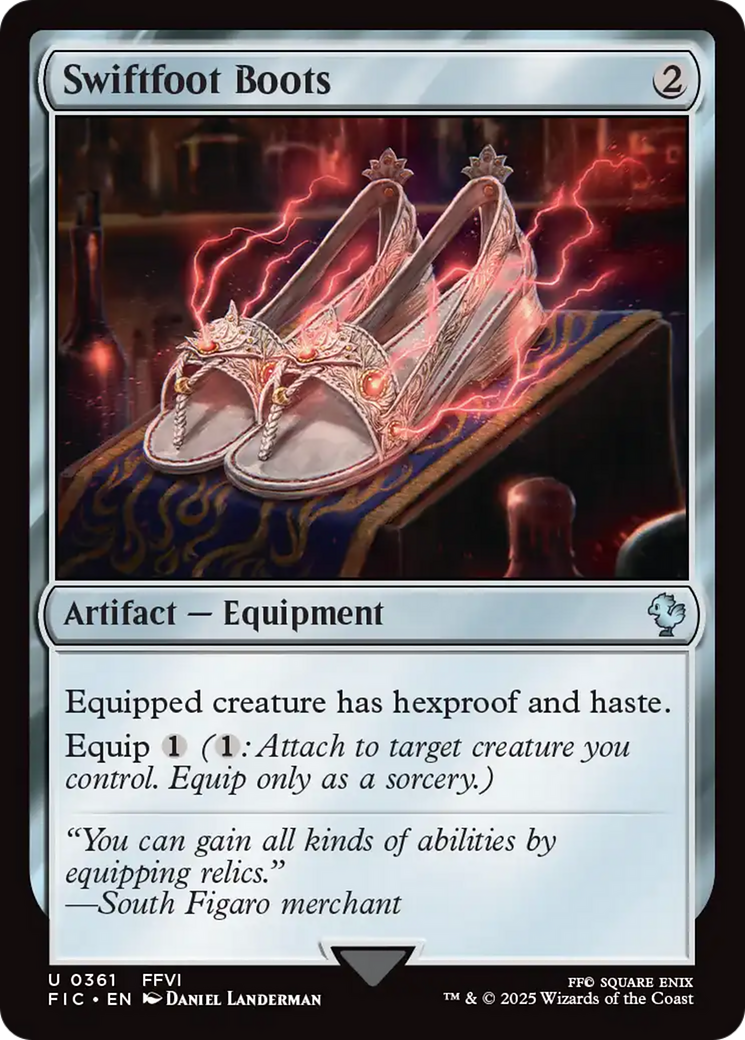 Swiftfoot Boots [FINAL FANTASY Commander] | Magic Magpie