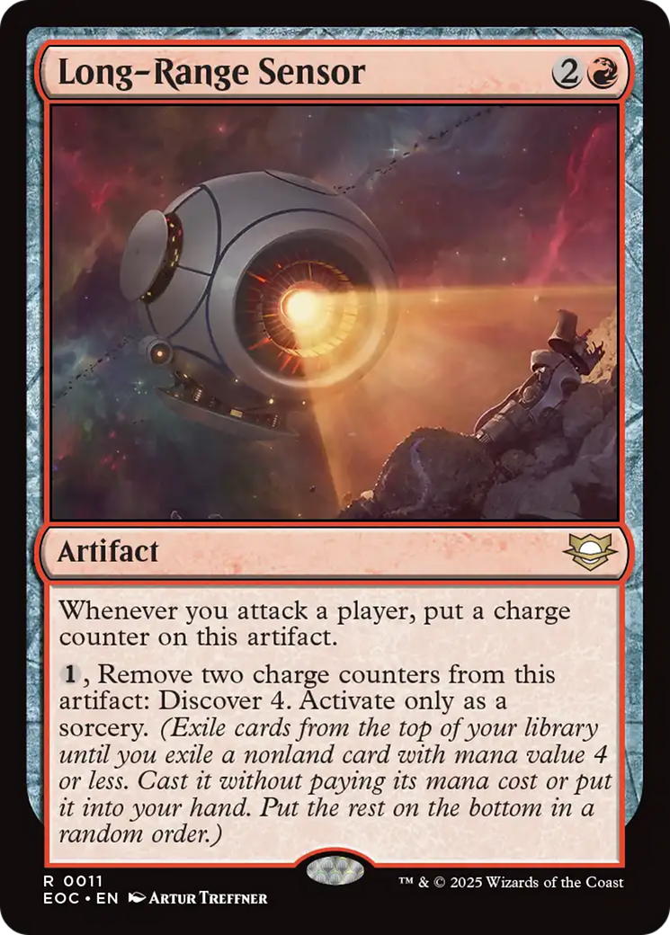 Long-Range Sensor [Edge of Eternities Commander] | Magic Magpie