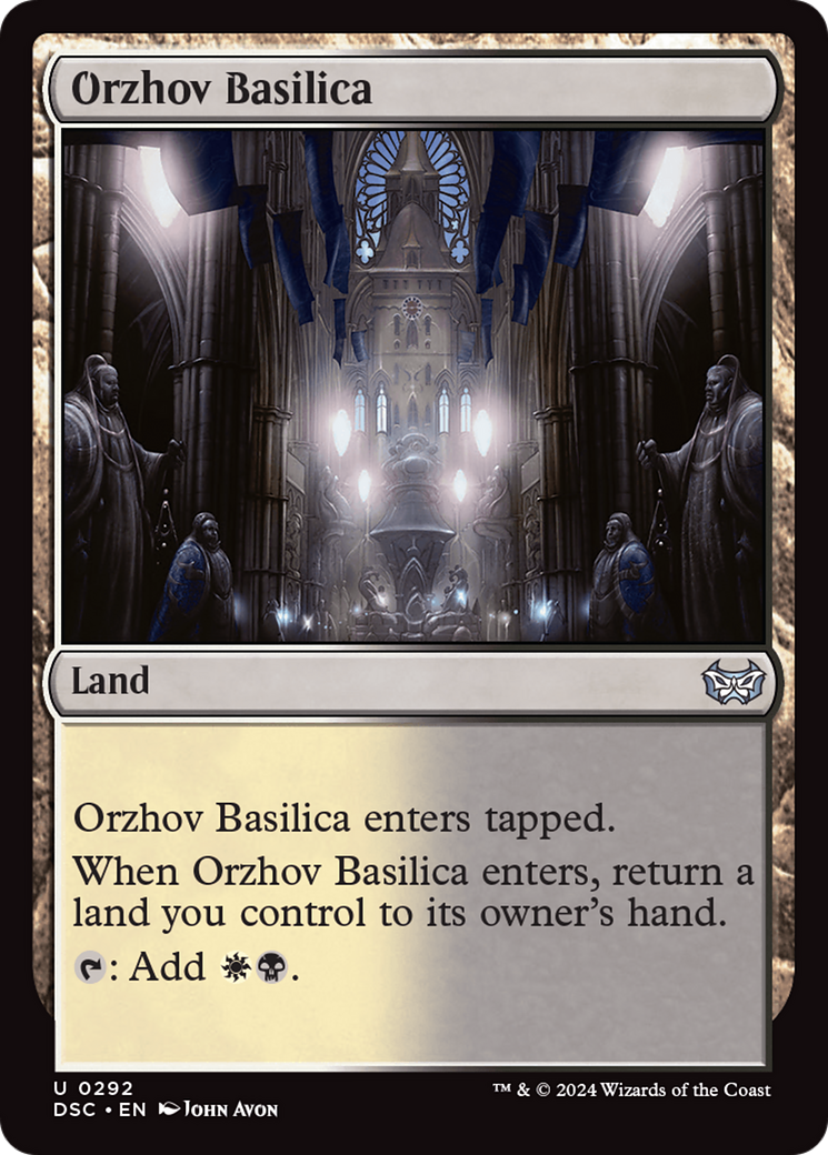 Orzhov Basilica [Duskmourn: House of Horror Commander] | Magic Magpie