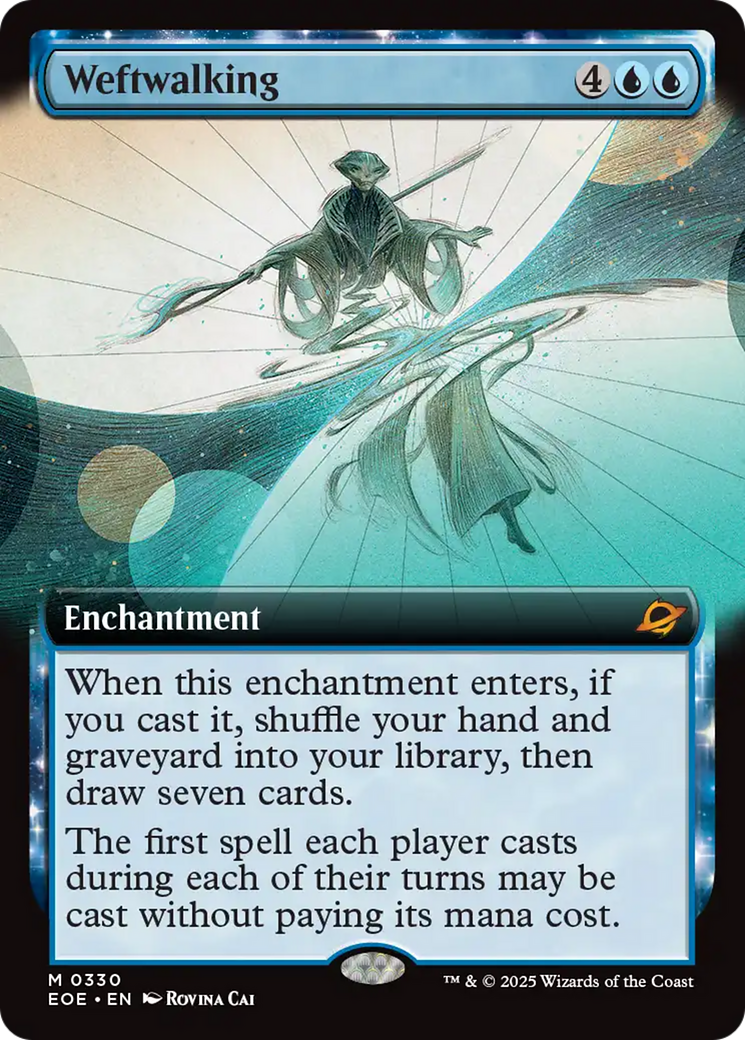 Weftwalking (Extended Art) [Edge of Eternities] | Magic Magpie