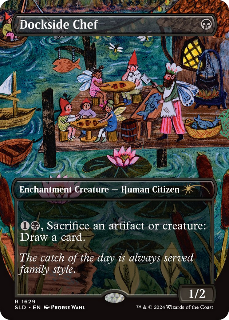 Dockside Chef (Rainbow Foil) [Secret Lair Drop Series] | Magic Magpie