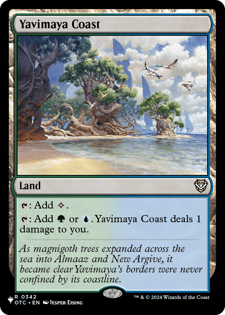 Yavimaya Coast (OTC) [The List] | Magic Magpie