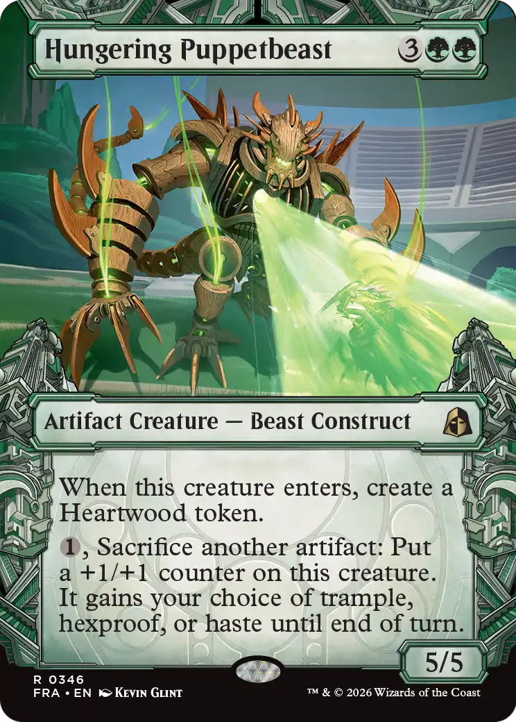 Hungering Puppetbeast (Showcase) [Reality Fracture] | Magic Magpie