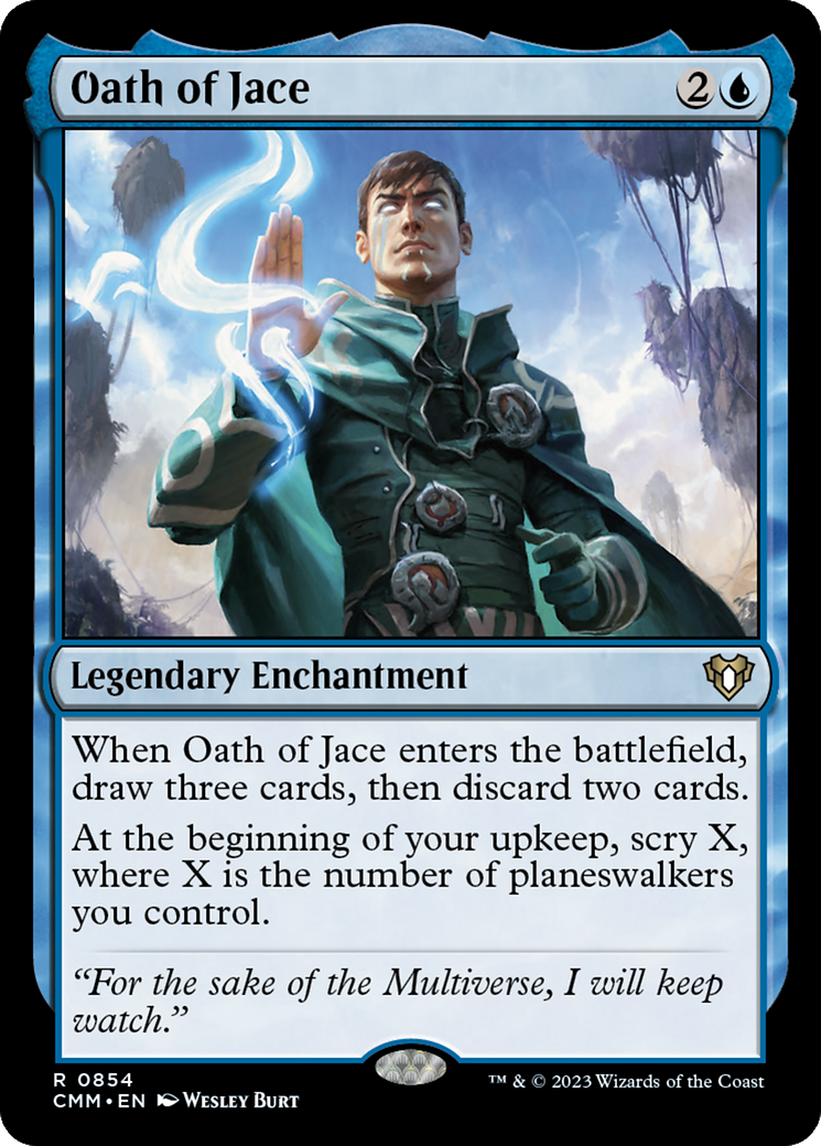 Oath of Jace [Commander Masters] | Magic Magpie