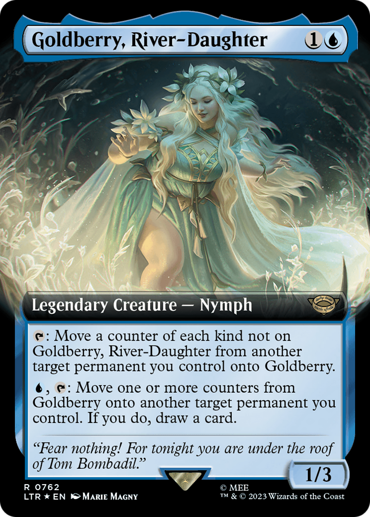 Goldberry, River-Daughter (Extended Art) (Surge Foil) [The Lord of the Rings: Tales of Middle-Earth] | Magic Magpie