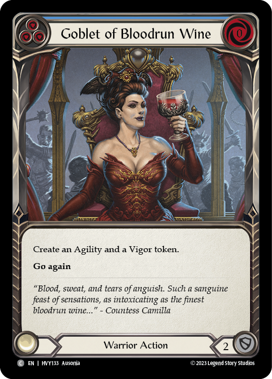 Goblet of Bloodrun Wine [HVY133] (Heavy Hitters) | Magic Magpie