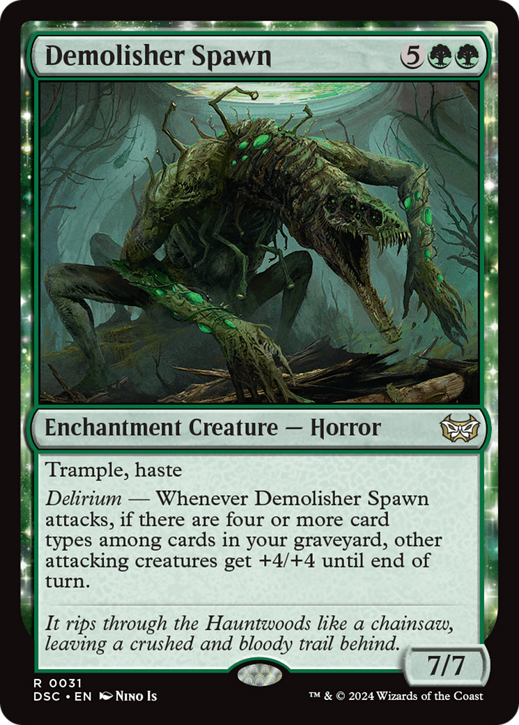 Demolisher Spawn [Duskmourn: House of Horror Commander] | Magic Magpie