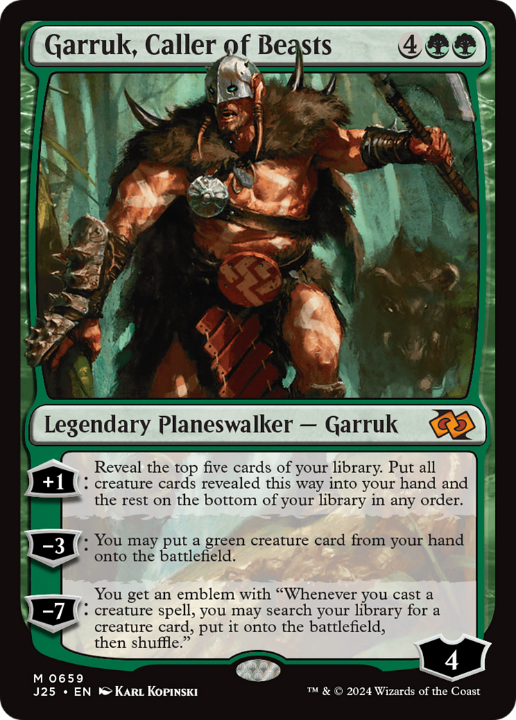 Garruk, Caller of Beasts [Foundations Jumpstart] | Magic Magpie