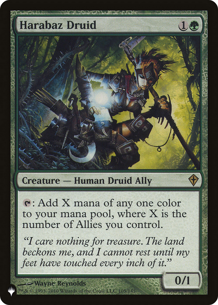 Harabaz Druid (WWK) [The List] | Magic Magpie