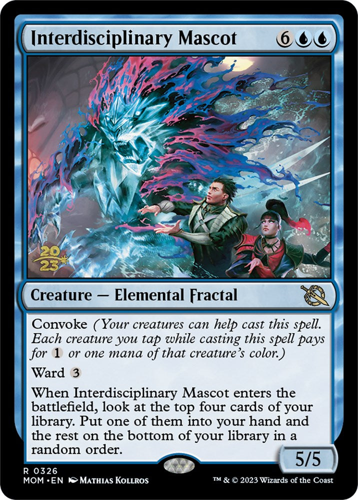 Interdisciplinary Mascot [March of the Machine Prerelease Promos] | Magic Magpie