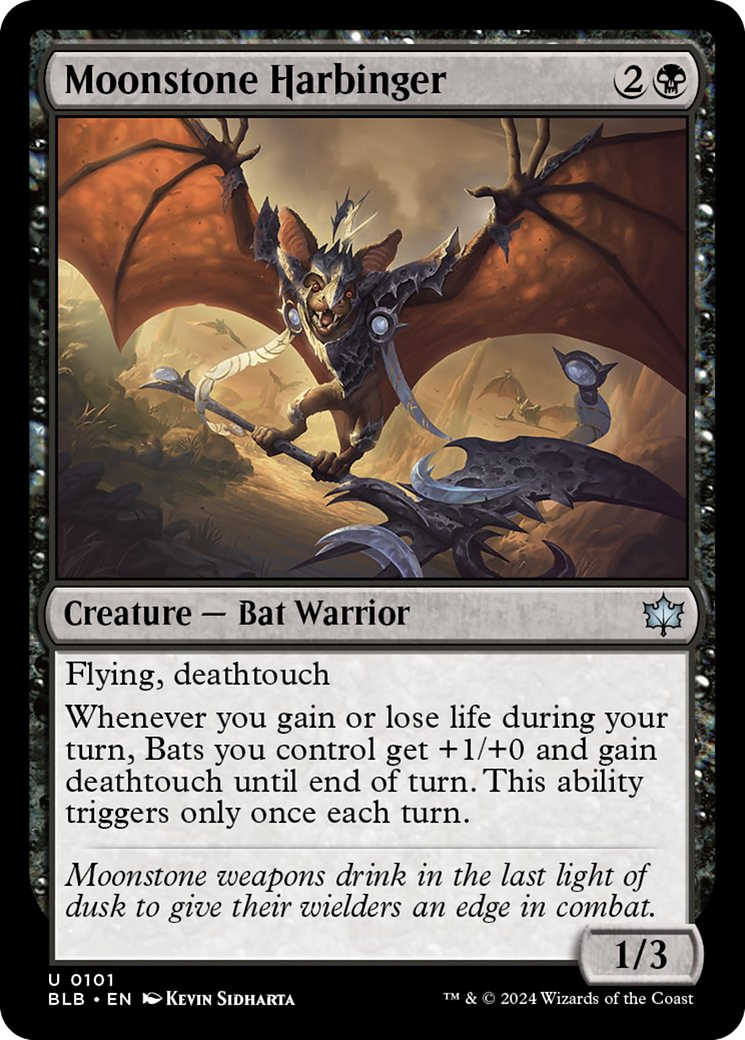 Moonstone Harbinger [Bloomburrow] | Magic Magpie