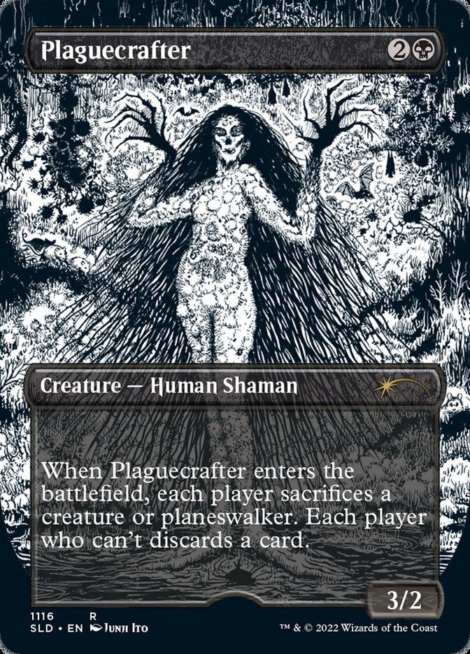 Plaguecrafter (Borderless) [Secret Lair Drop Series] | Magic Magpie