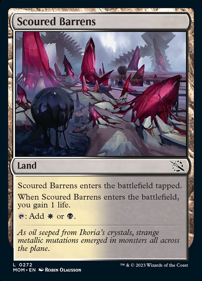 Scoured Barrens [March of the Machine] | Magic Magpie