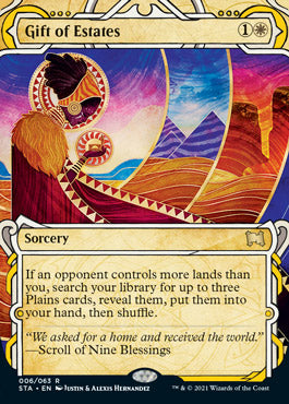 Gift of Estates (Foil Etched) [Strixhaven: Mystical Archive] | Magic Magpie