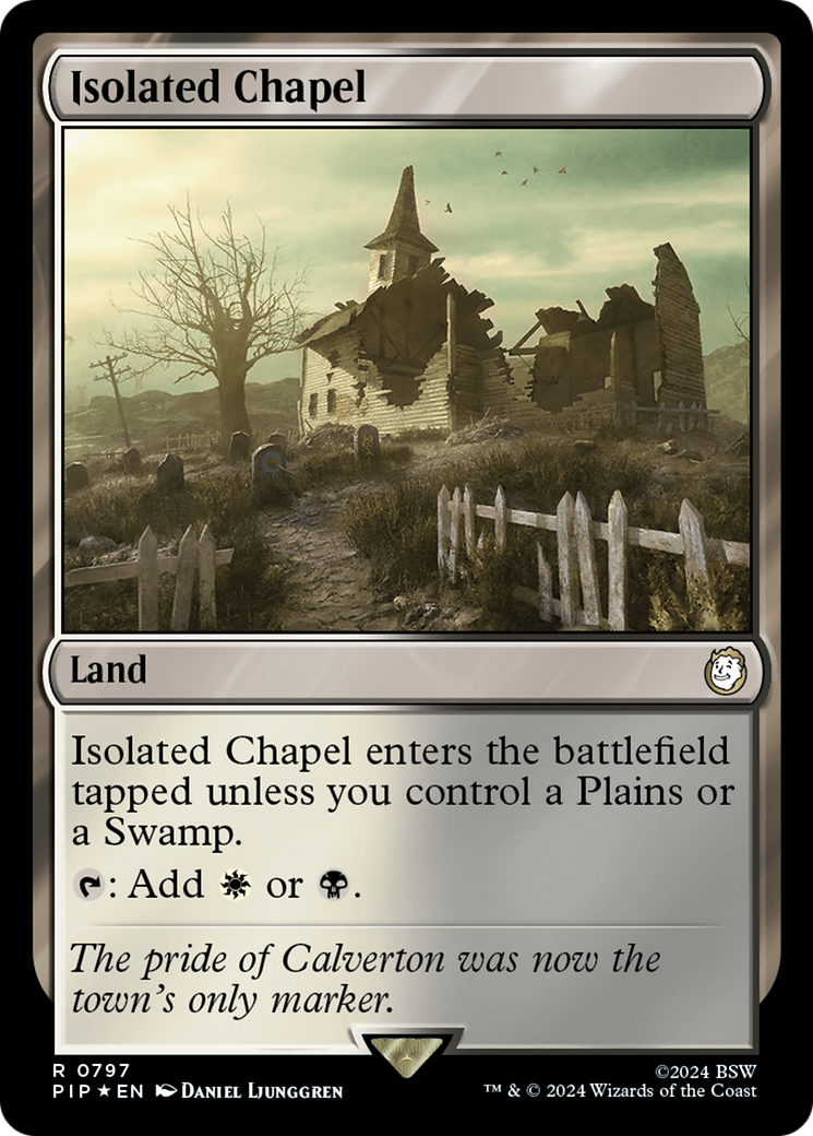 Isolated Chapel (Surge Foil) [Fallout] | Magic Magpie