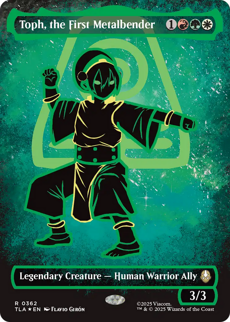 Toph, the First Metalbender (Borderless Battle Pose) [Avatar: The Last Airbender] | Magic Magpie
