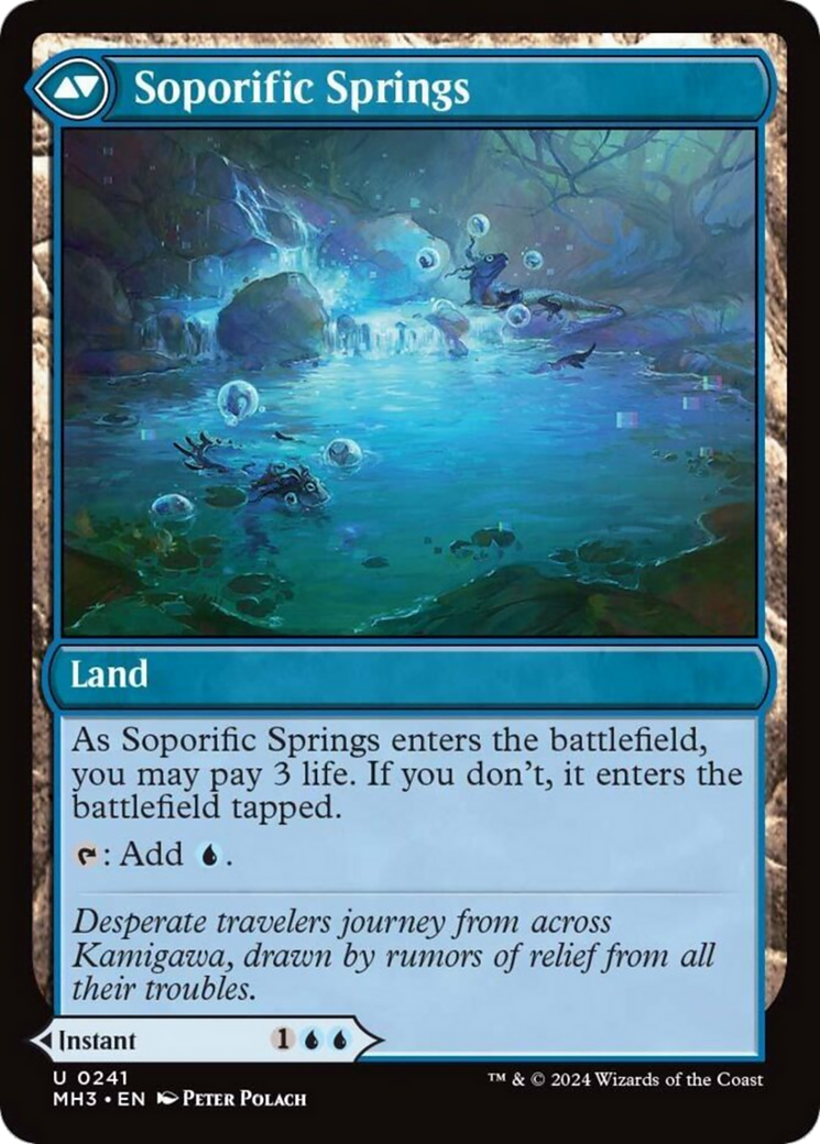 Sink into Stupor // Soporific Springs [Modern Horizons 3] | Magic Magpie