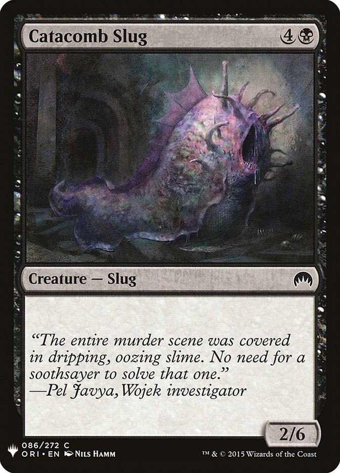 Catacomb Slug [Mystery Booster] | Magic Magpie