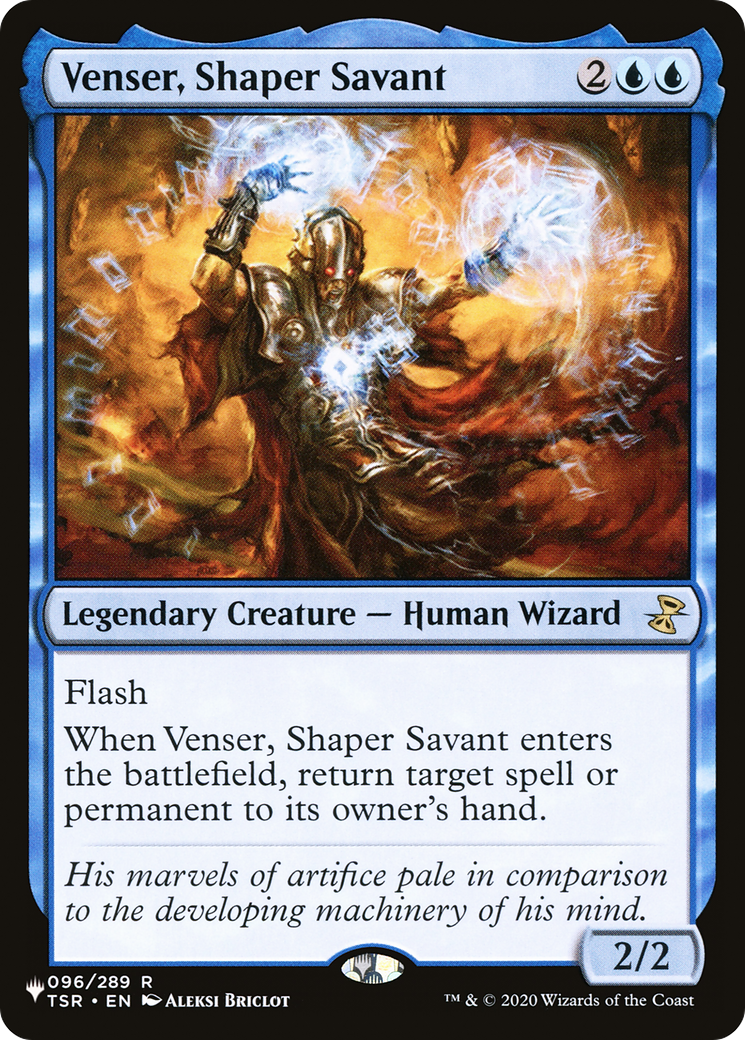 Venser, Shaper Savant [The List] | Magic Magpie