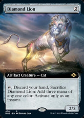 Diamond Lion (Extended Art) [Modern Horizons 2] | Magic Magpie