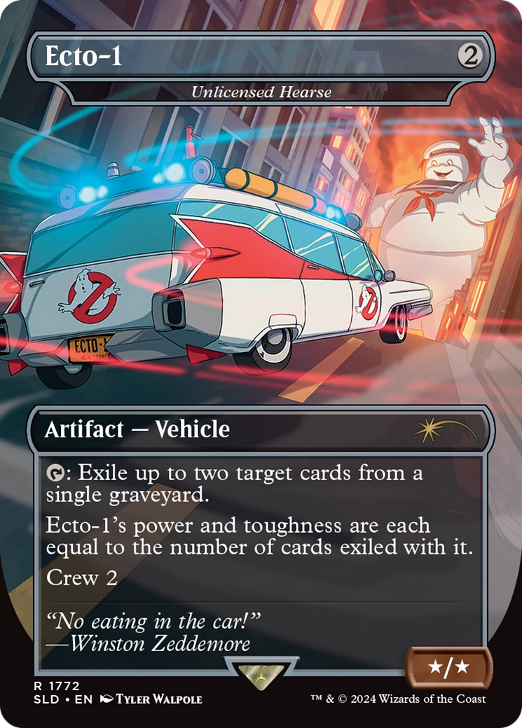 Ecto-1 - Unlicensed Hearse [Secret Lair Drop Series] | Magic Magpie