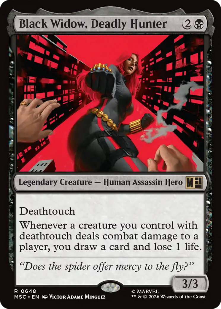 Black Widow, Deadly Hunter [Marvel Super Heroes Commander] | Magic Magpie