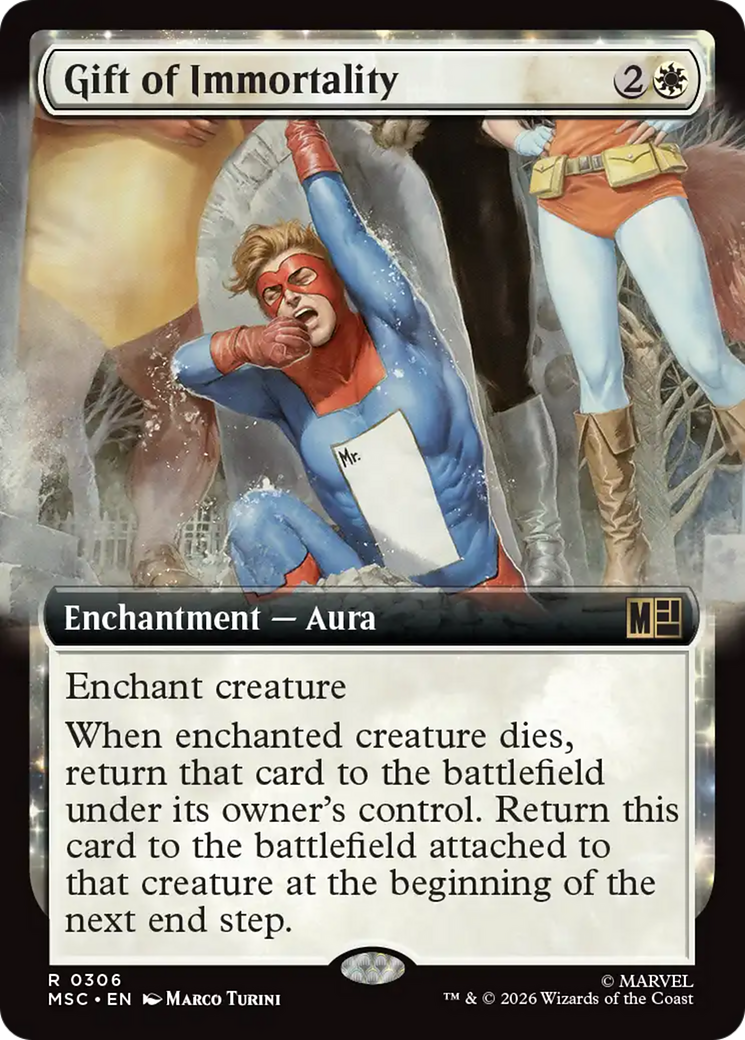 Gift of Immortality (Extended Art) [Marvel Super Heroes Commander] | Magic Magpie