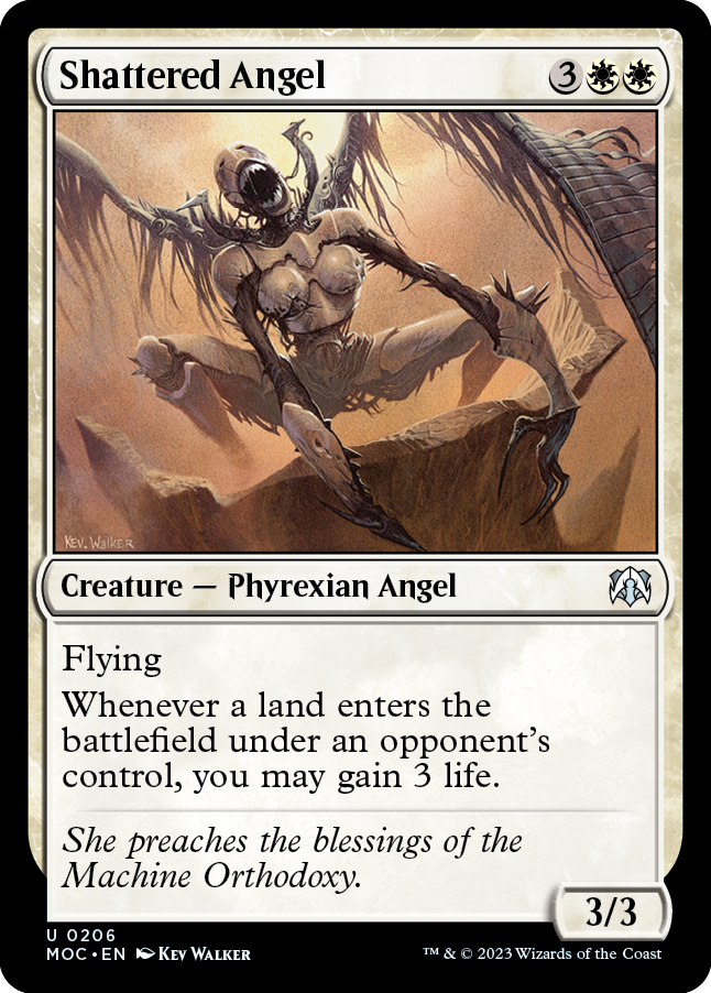 Shattered Angel [March of the Machine Commander] | Magic Magpie