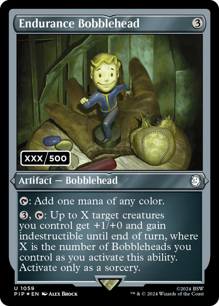 Endurance Bobblehead (Serialized) [Fallout] | Magic Magpie