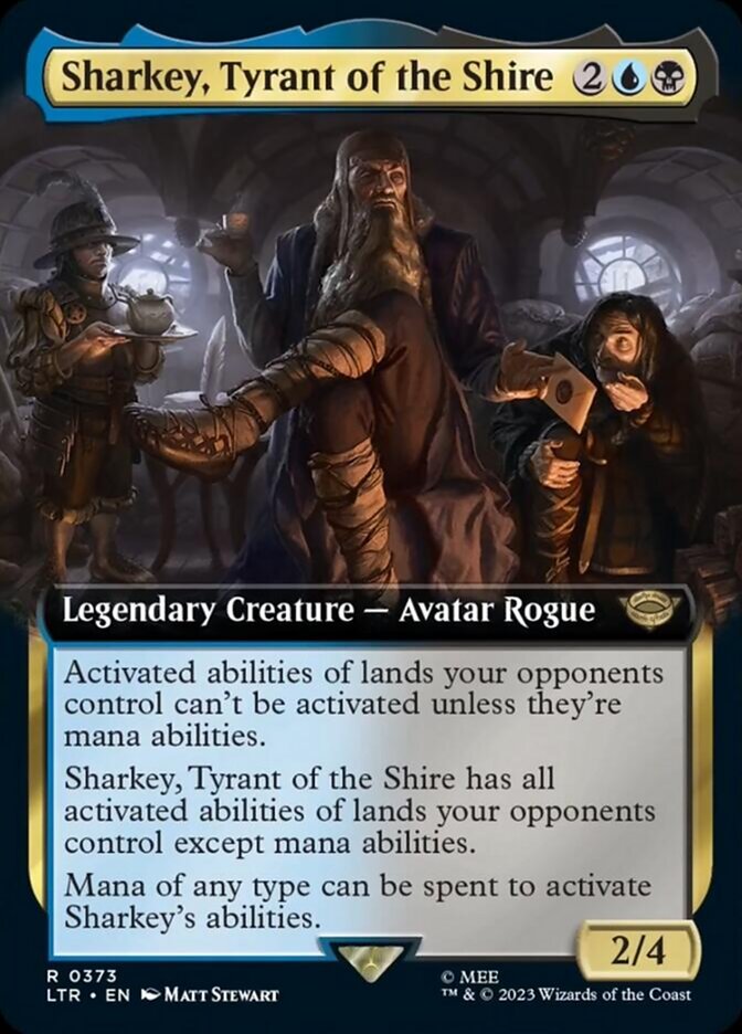 Sharkey, Tyrant of the Shire (Extended Art) [The Lord of the Rings: Tales of Middle-Earth] | Magic Magpie