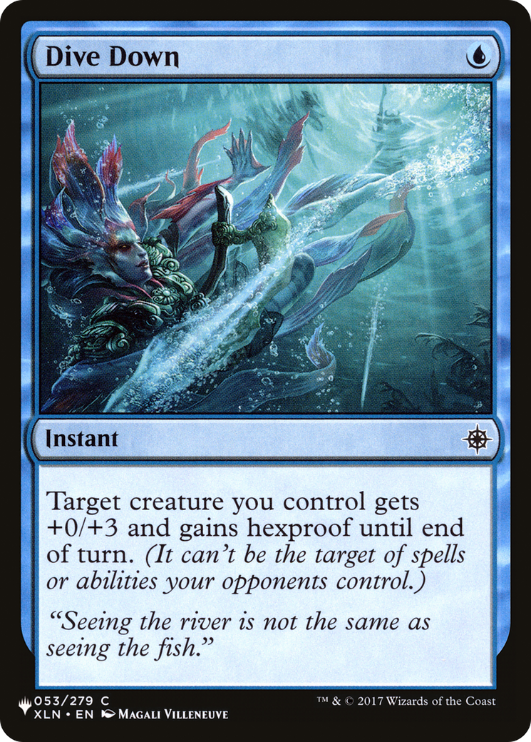 Dive Down [The List] | Magic Magpie