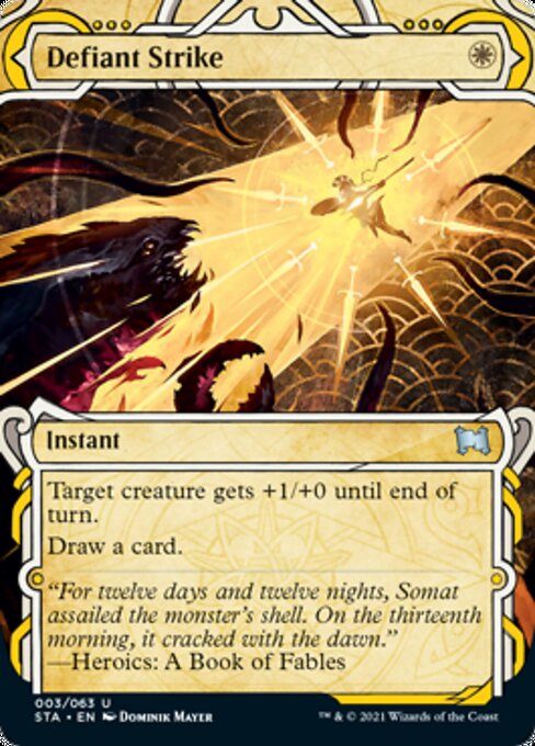 Defiant Strike [Strixhaven: Mystical Archive] | Magic Magpie