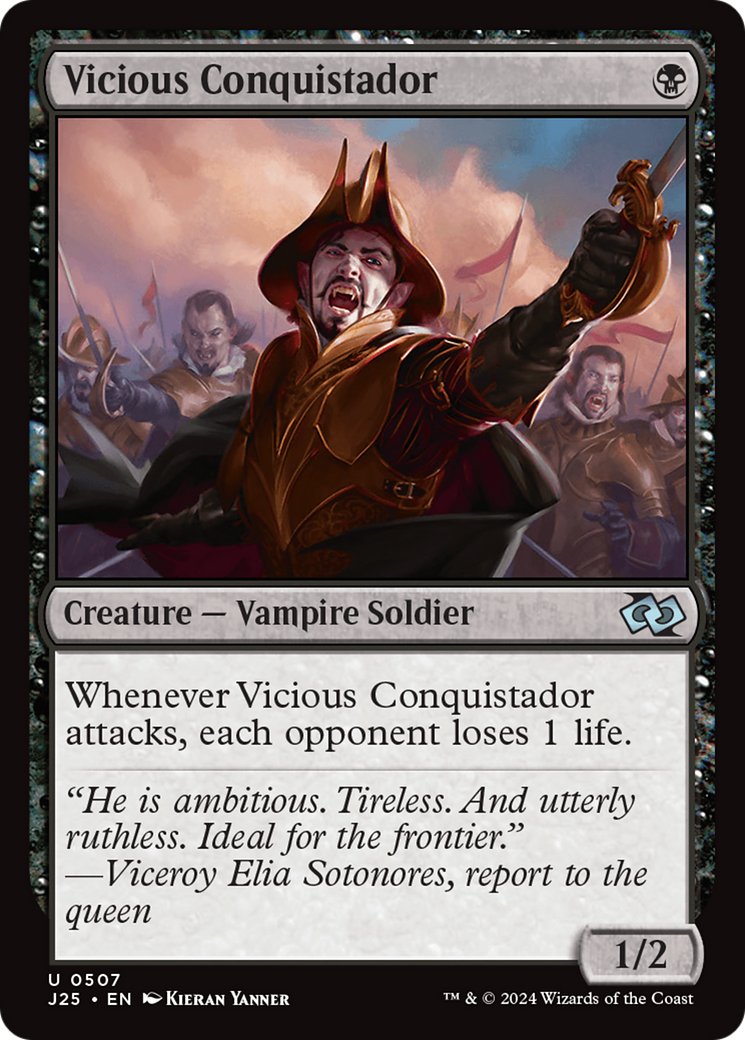 Vicious Conquistador [Foundations Jumpstart] | Magic Magpie