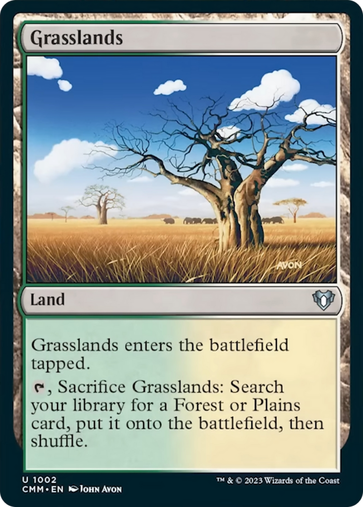 Grasslands [Commander Masters] | Magic Magpie