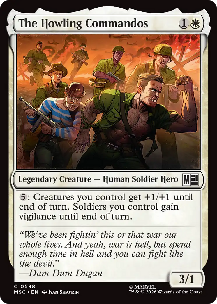 The Howling Commandos [Marvel Super Heroes Commander] | Magic Magpie