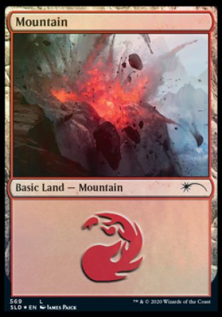 Mountain (Smashing) (569) [Secret Lair Drop Promos] | Magic Magpie