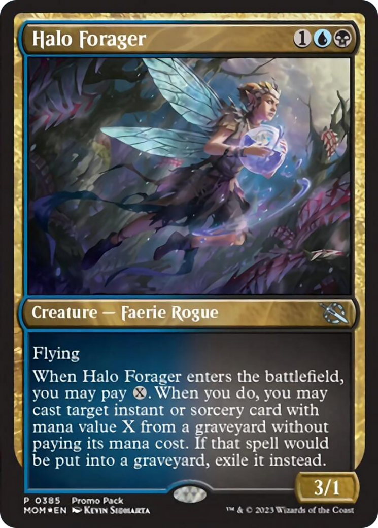 Halo Forager (Promo Pack) [March of the Machine Promos] | Magic Magpie