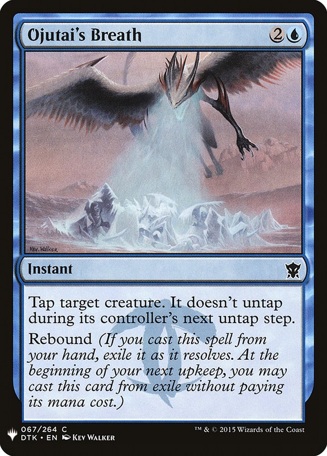 Ojutai's Breath [Mystery Booster] | Magic Magpie